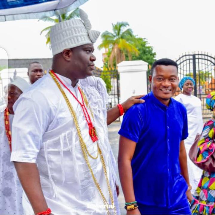 Kehinde Bankole celebrates Ooni of Ife at 46, likens him to an Angel