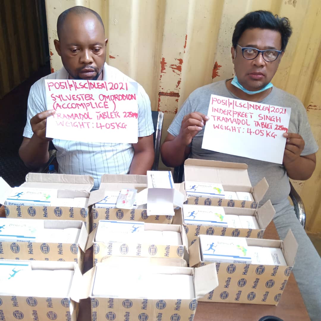NDLEA intercepts container load of over 1.9million Tramadol capsules in Apapa port