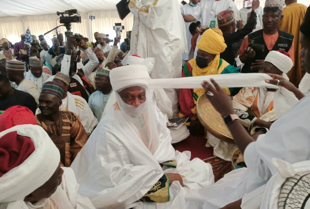 Saraki, others attend as Emir turbans Baraje as Tafida of Ilorin