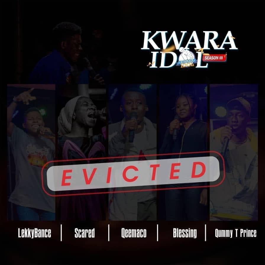Kwara Idol S3 : Five contestants evicted