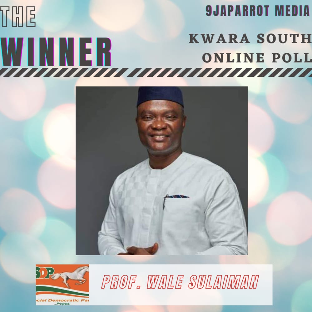 Kwara South: Wale Sulaiman Floors Incumbent Sen. Ashiru, 3 Others In Online Poll