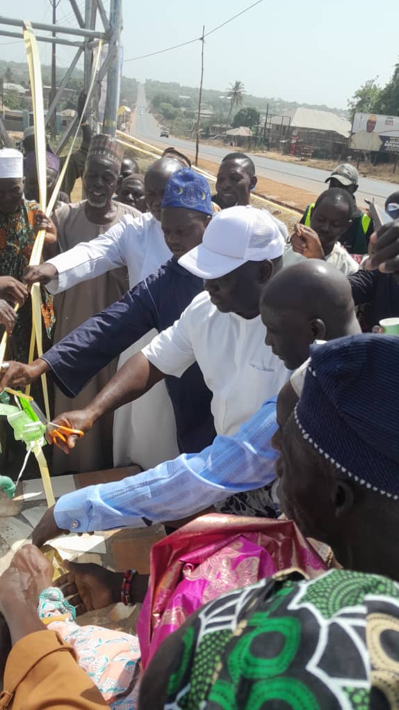 Encomiums, as Gbenga Power donates motorized borehole to constituent