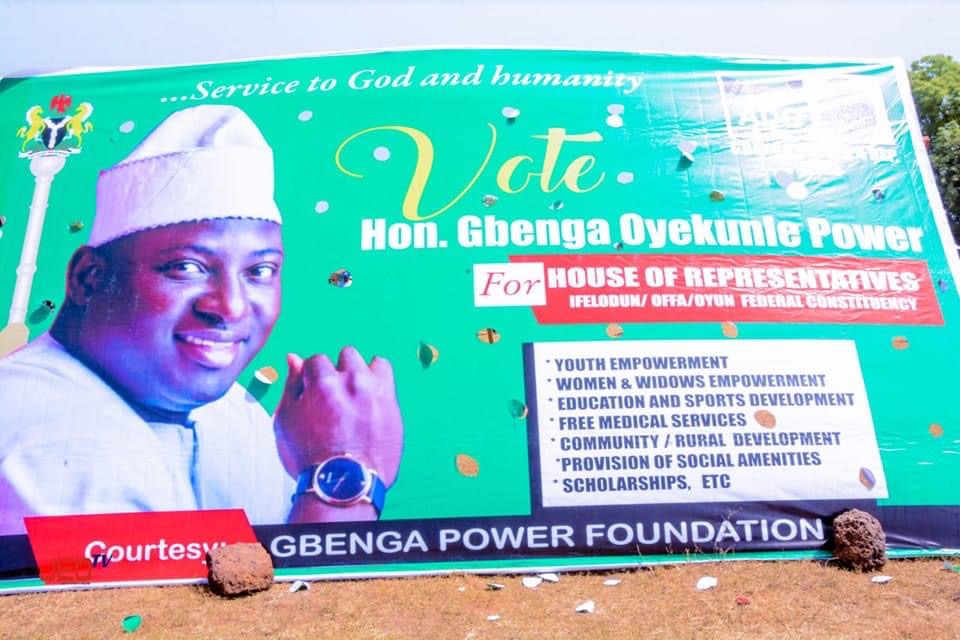 Kwara 2023: Gbenga Power charges electorates to correct mistakes of 2019