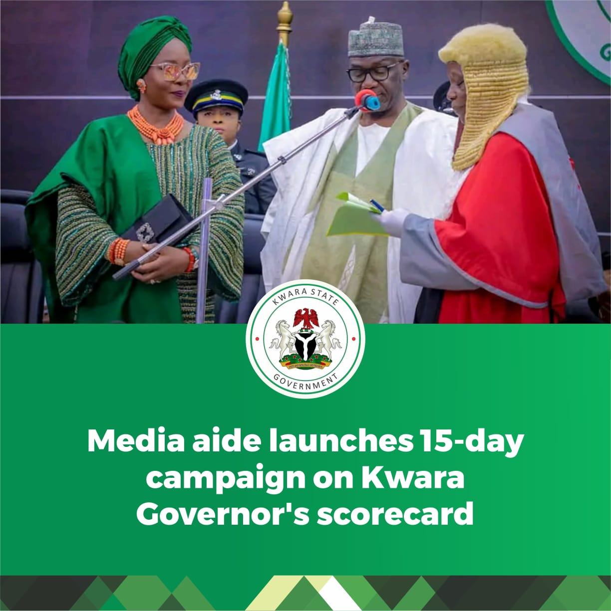 Media aide launches 15-day campaign on Kwara Governor’s scorecard