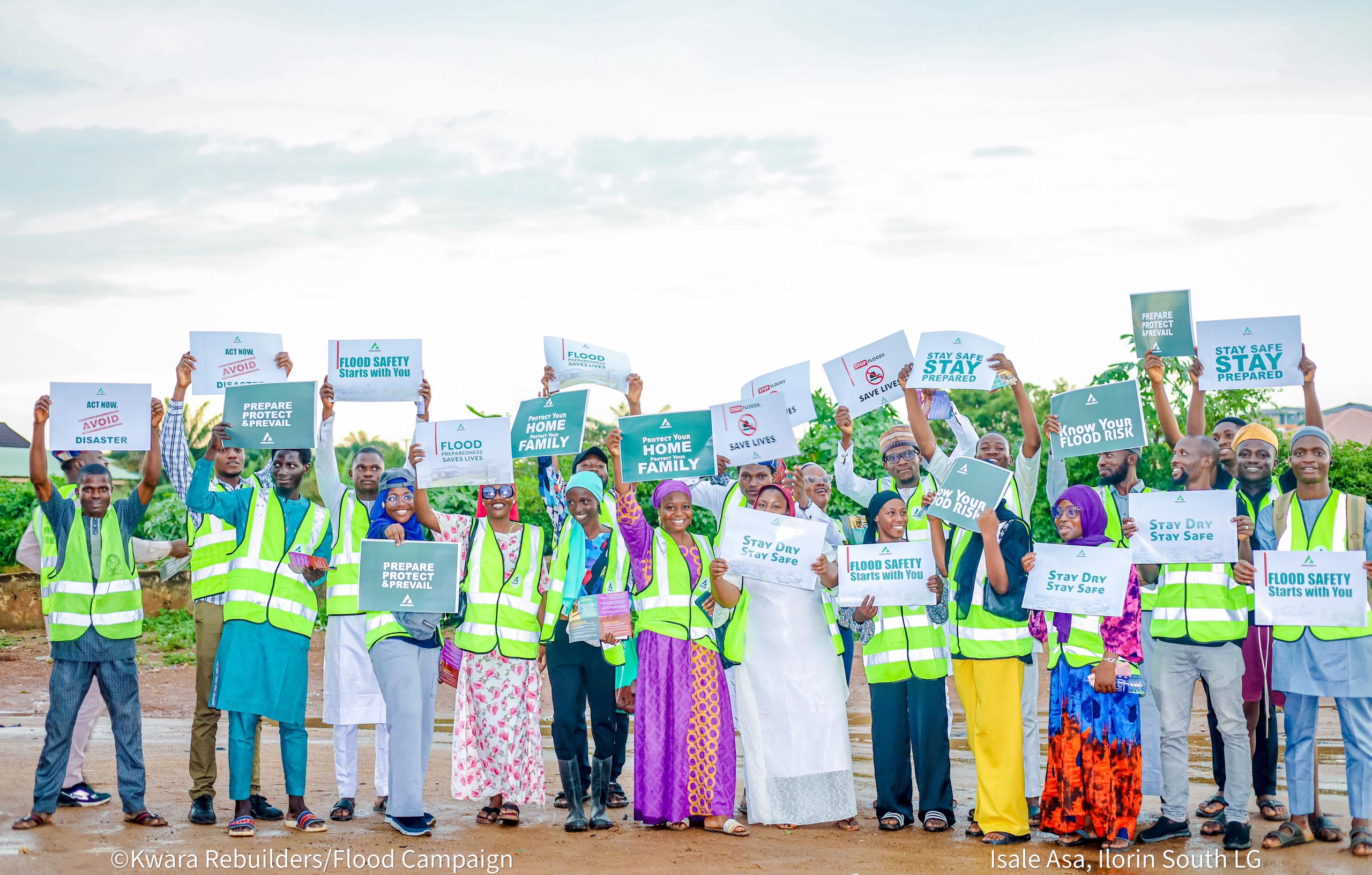 Flooding: Kwara Rebuilders ends 7-day campaign with sensitisation visits to Ilorin East and South communities